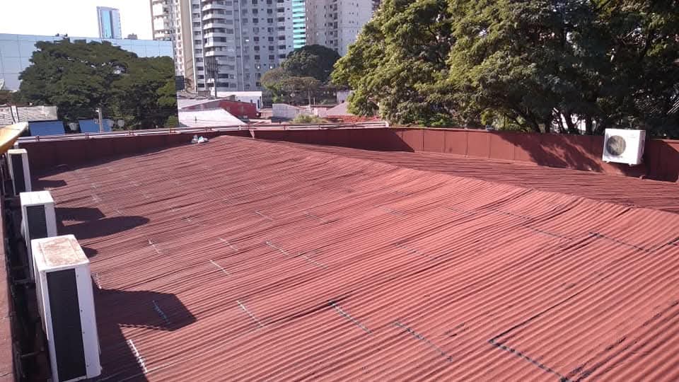 impermeabilização de telhado de zinco